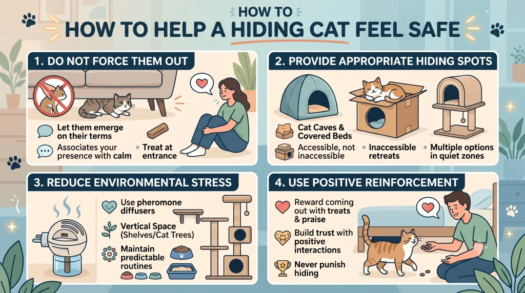 Cat Hiding Behavior Complete Guide