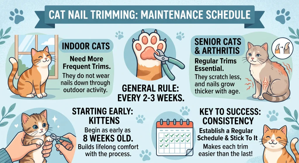 Cat Nail Trimming Training How to Clip Cat Nails Without Stress