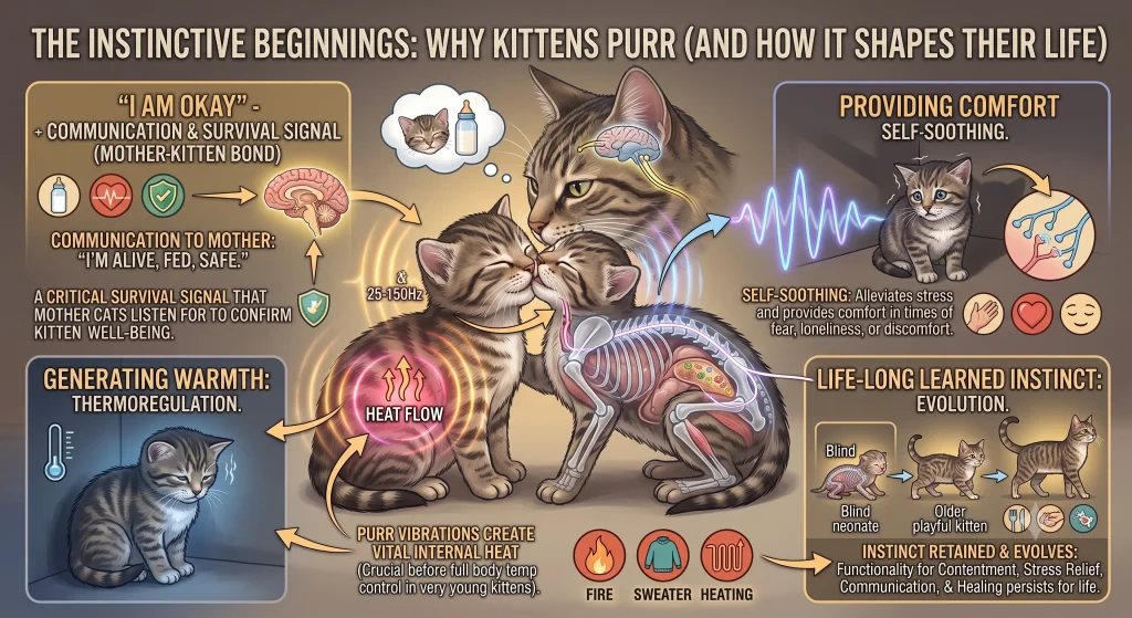 Cat Purring Meaning