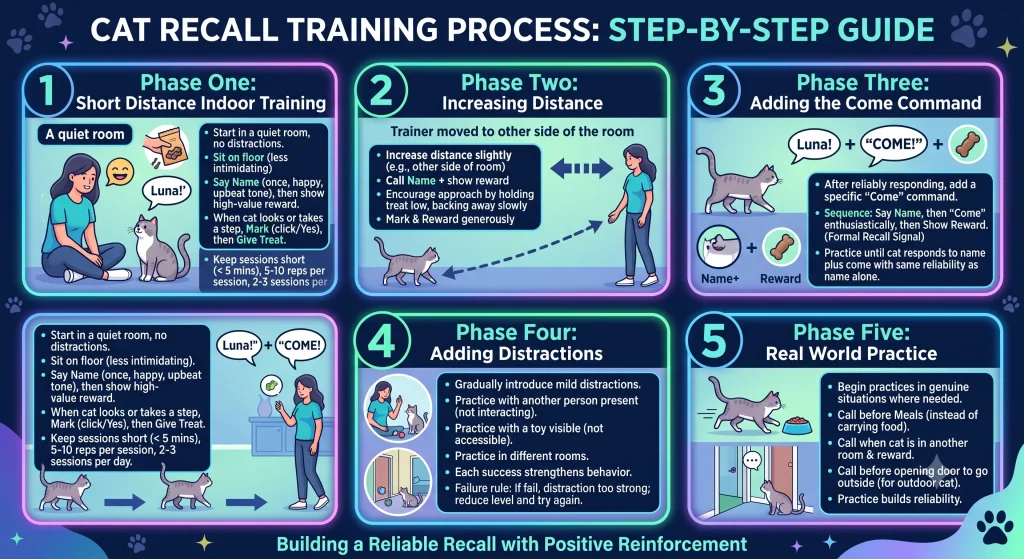 Cat Recall Training How to Teach Cat Come When Called Guide