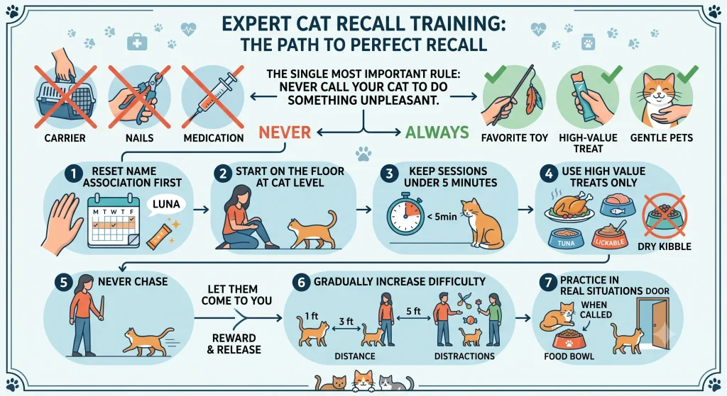 Cat Recall Training How to Teach Cat Come When Called Guide