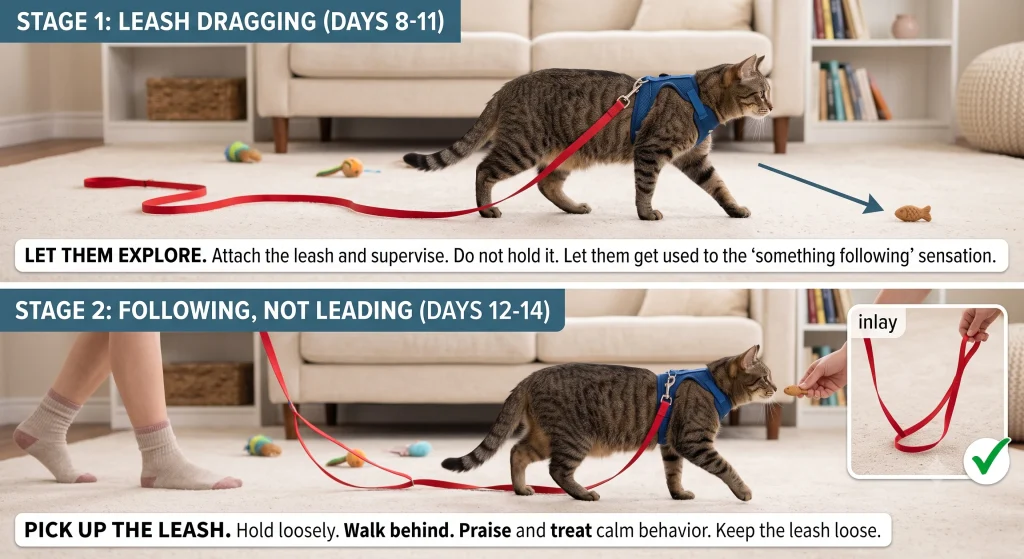 Cat Leash Training