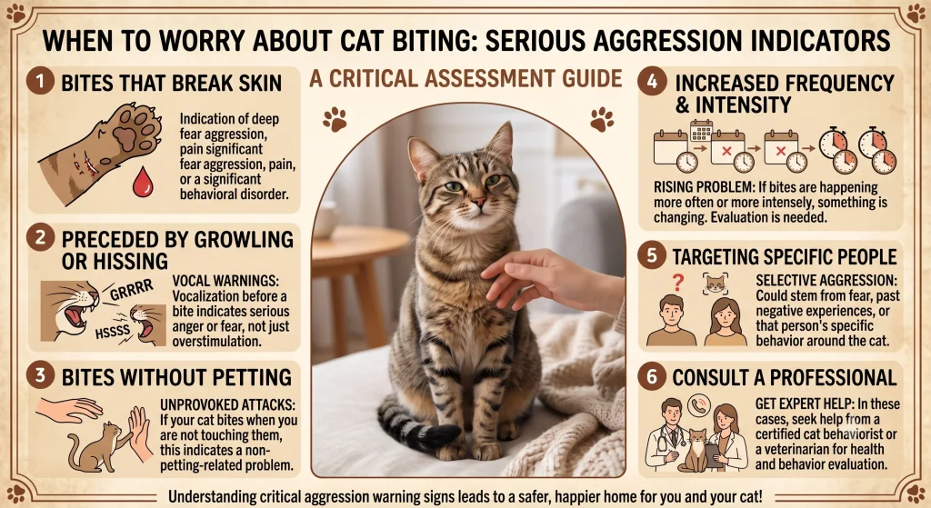 Why Does My Cat Bite While Being Petted