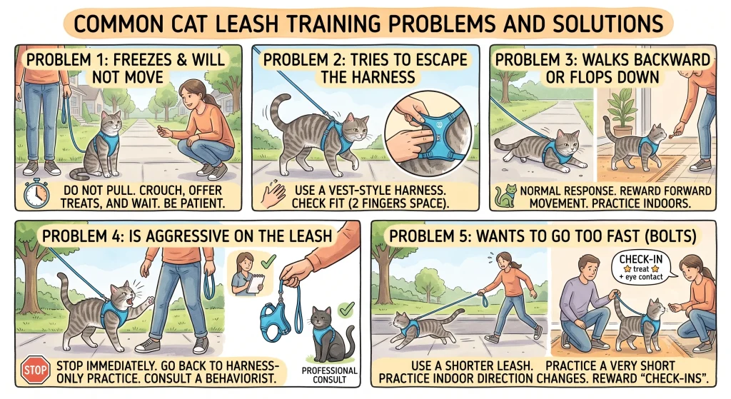 Cat Leash Training