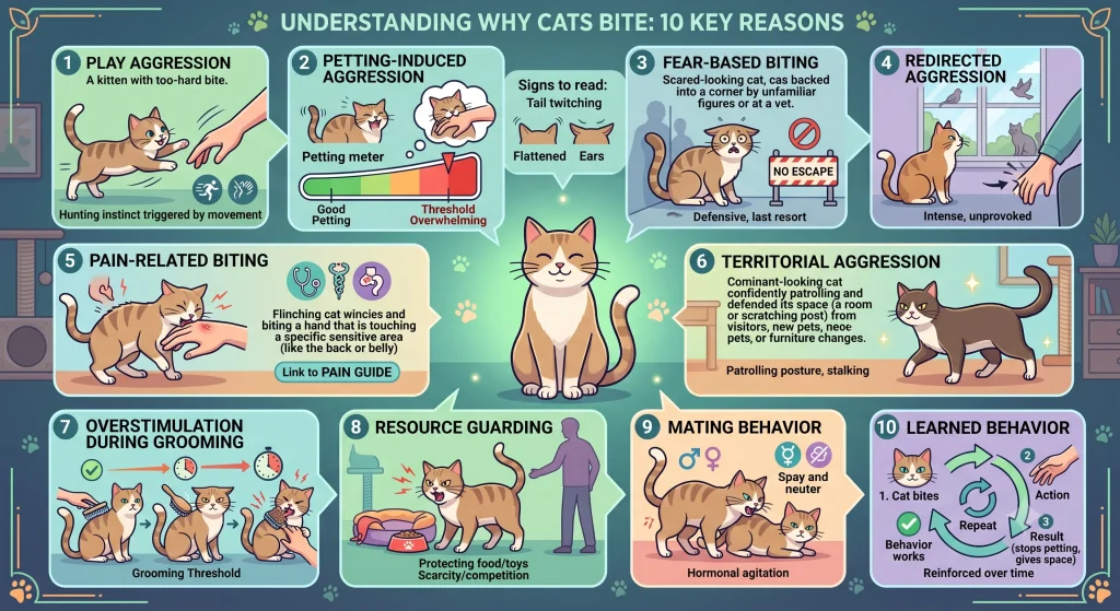 How to Stop Cat From Biting
