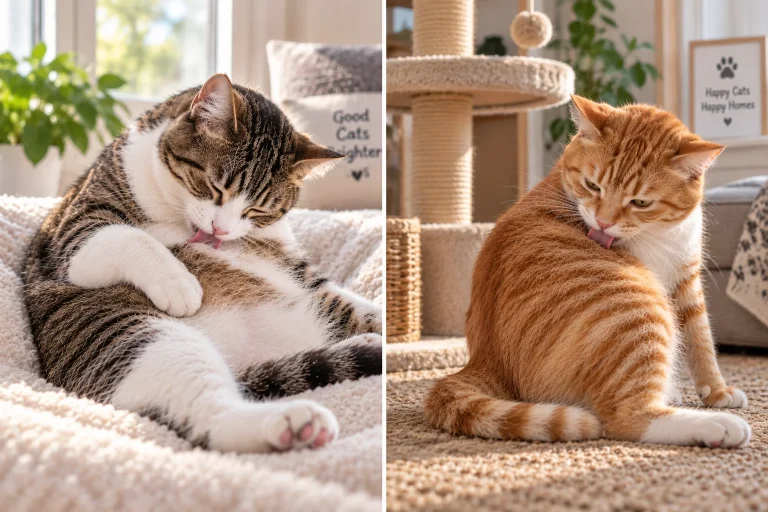 Cat Overgrooming