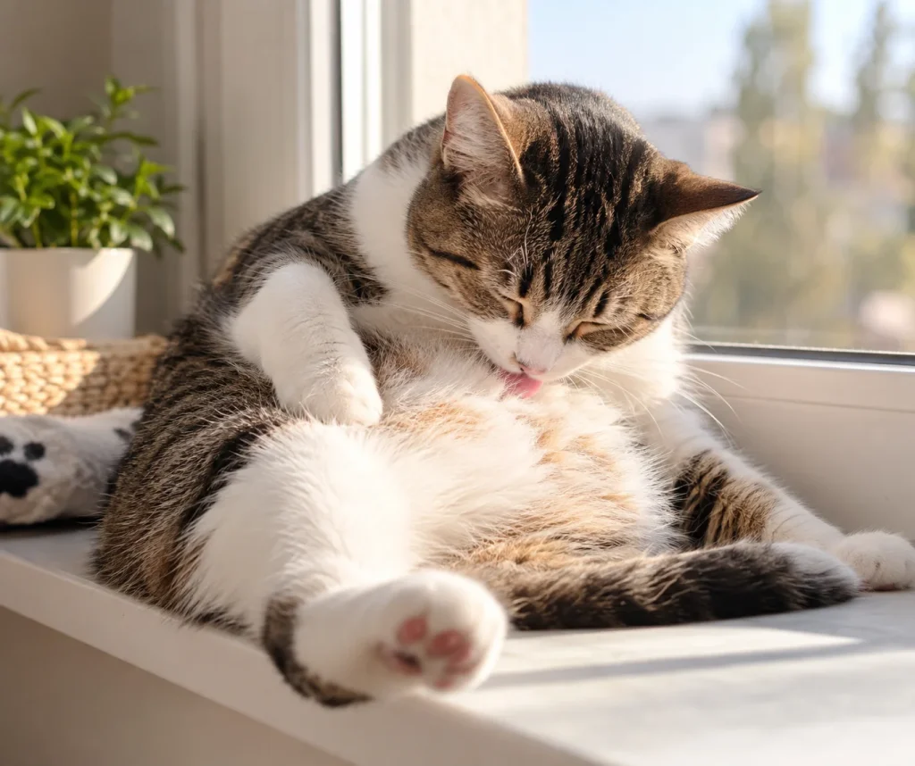 Cat Overgrooming