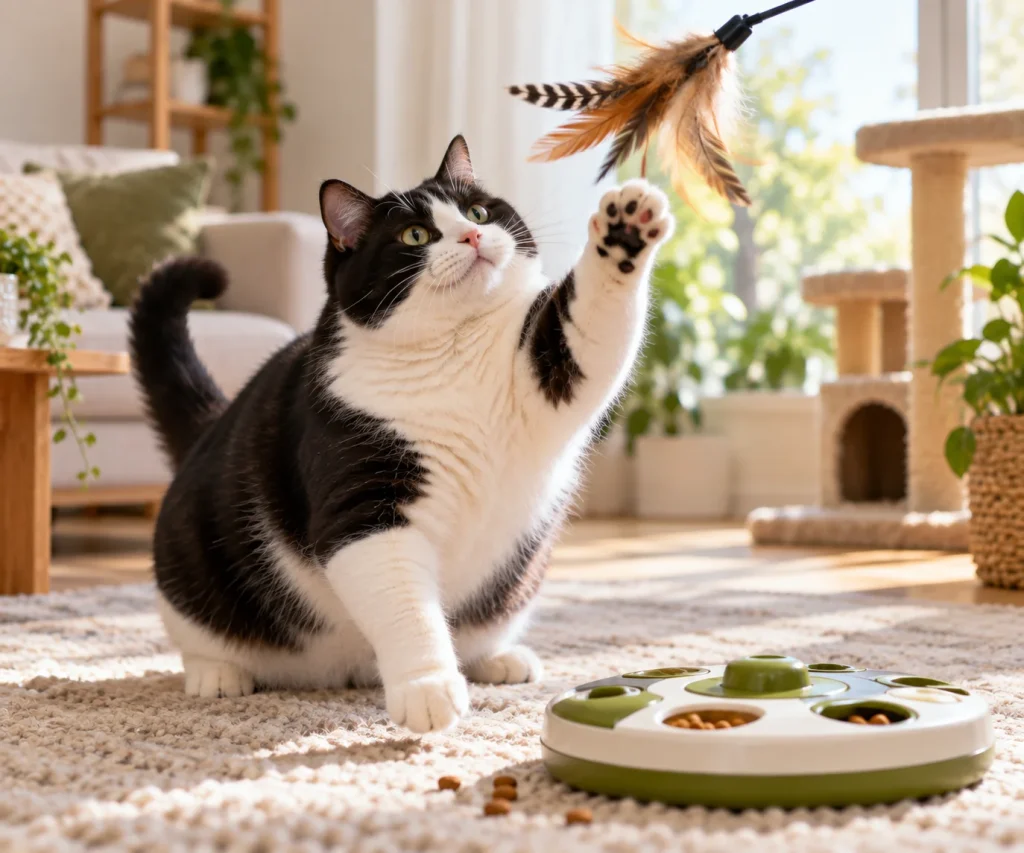 How to Help Your Cat Lose Weight Safely