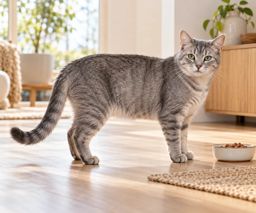 What to feed a senior cat while supporting healthy muscle and body condition in older age